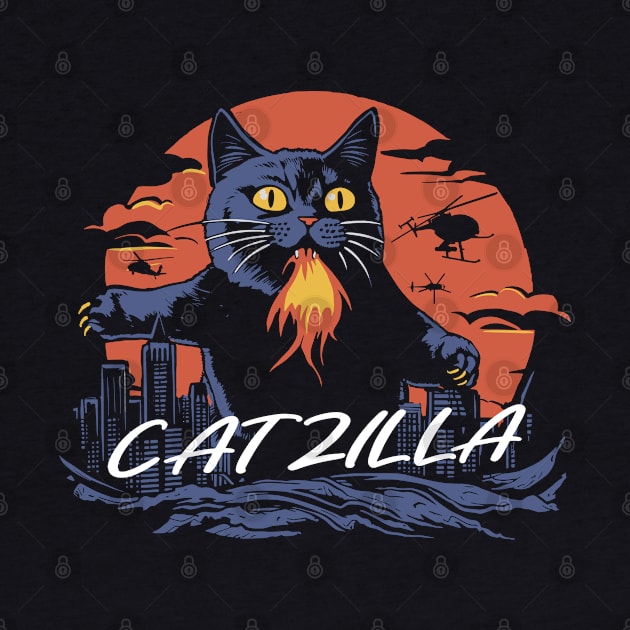 catzilla by ArtRoute02